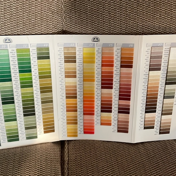DMC floss color chart folder. - Picture 5 of 7